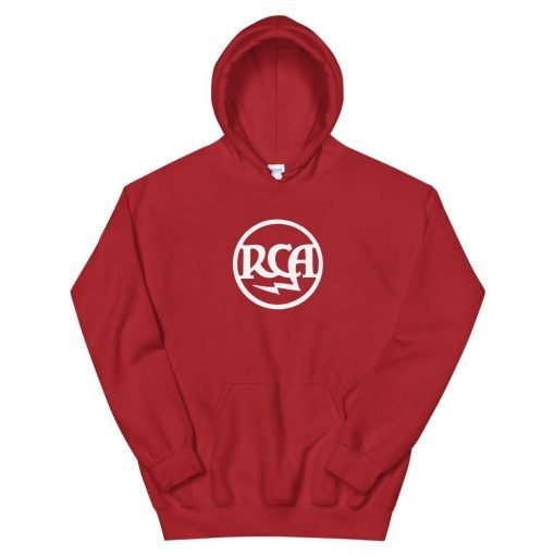 Photo of the RCA Radiotron Theremin hooded sweatshirt by Gamiani.com.