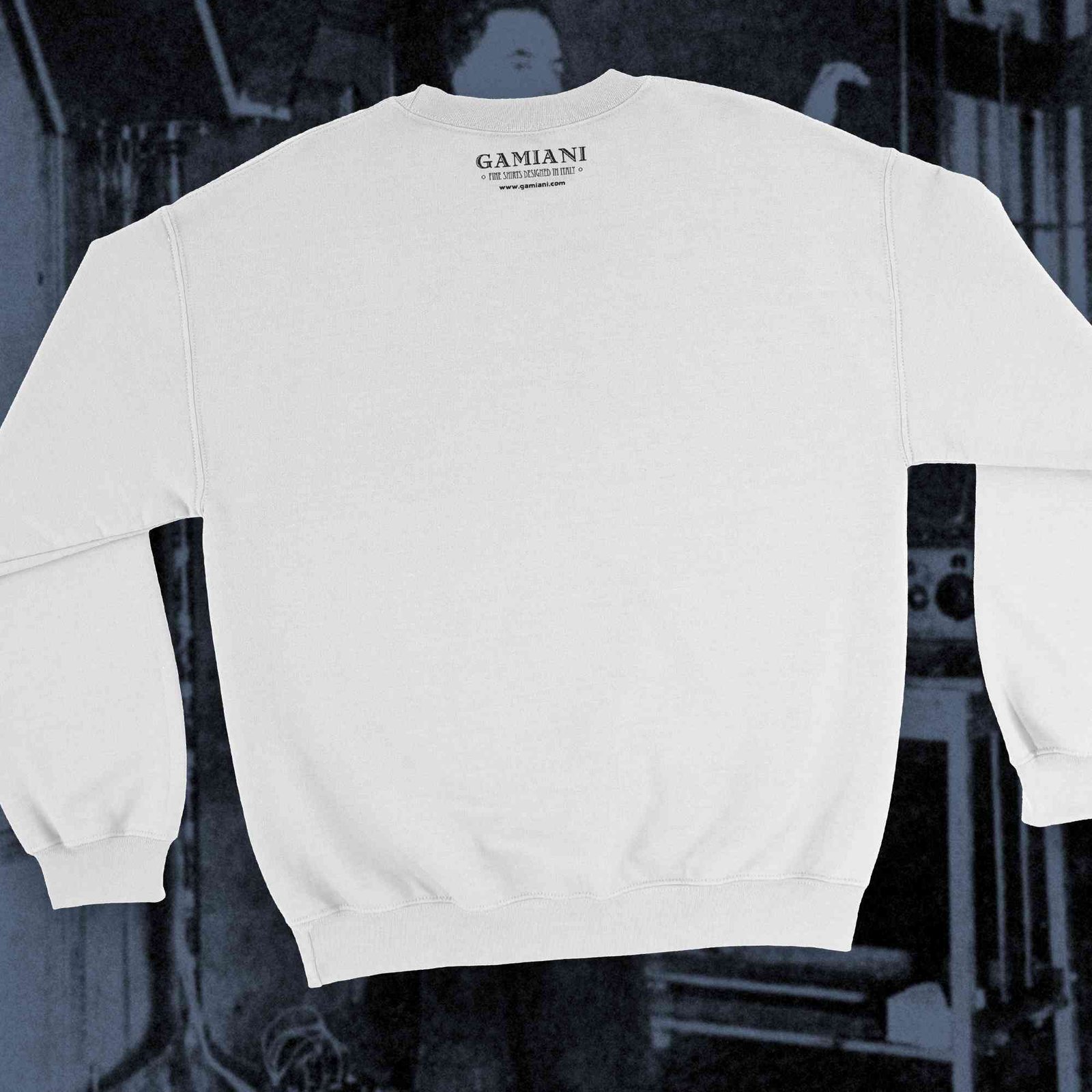 I m in love with the theremin Gildan 18000 Outer Label White