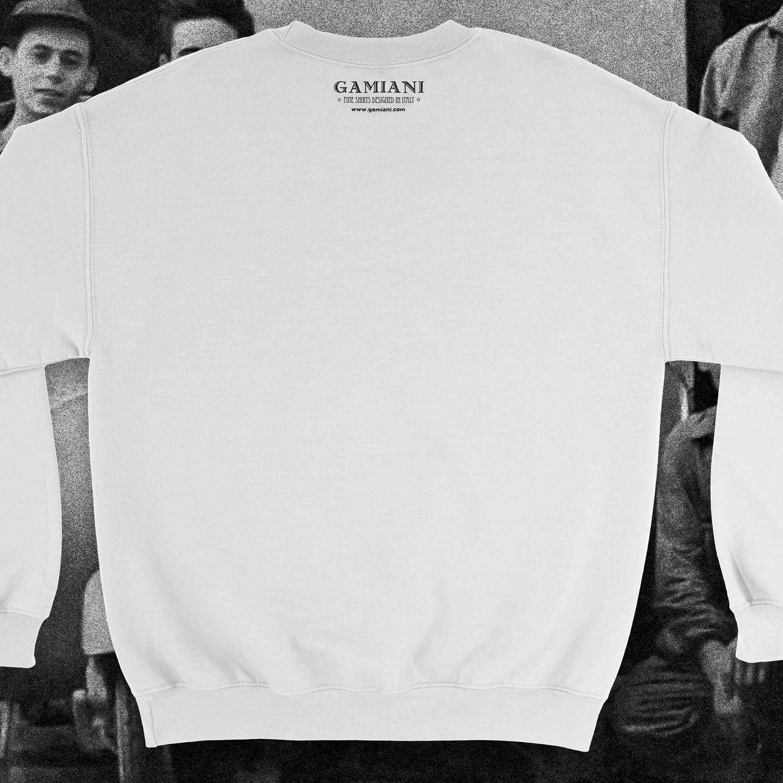 Vespa Longanesi Gildan 1800 White Gildan 1800 Sweatshirt Outer Label White