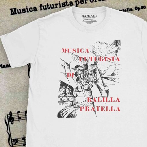 Italian Futurism and Music shirt.