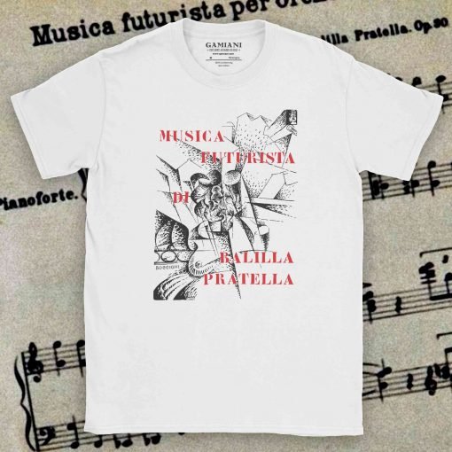 Italian Futurism and Music Shirt.