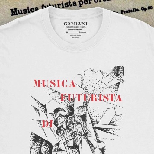 Italian Futurism and Music Shirt.